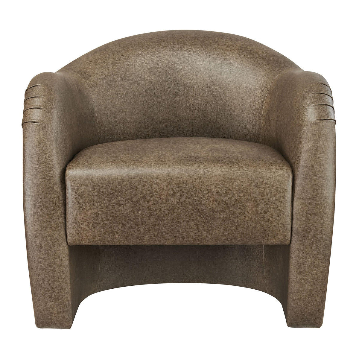 Compose Barrel Vegan Leather Accent Chair by Modway
