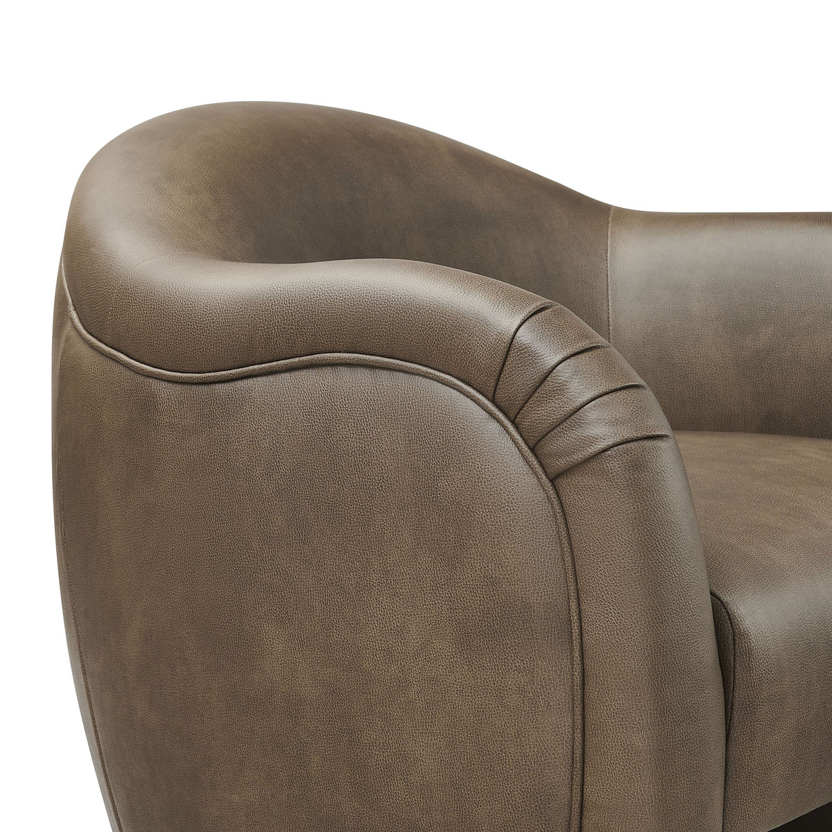 Compose Barrel Vegan Leather Accent Chair by Modway