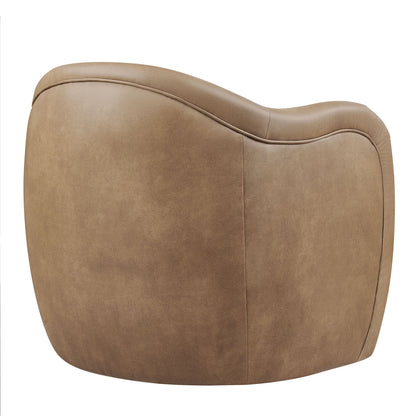 Compose Barrel Vegan Leather Accent Chair by Modway