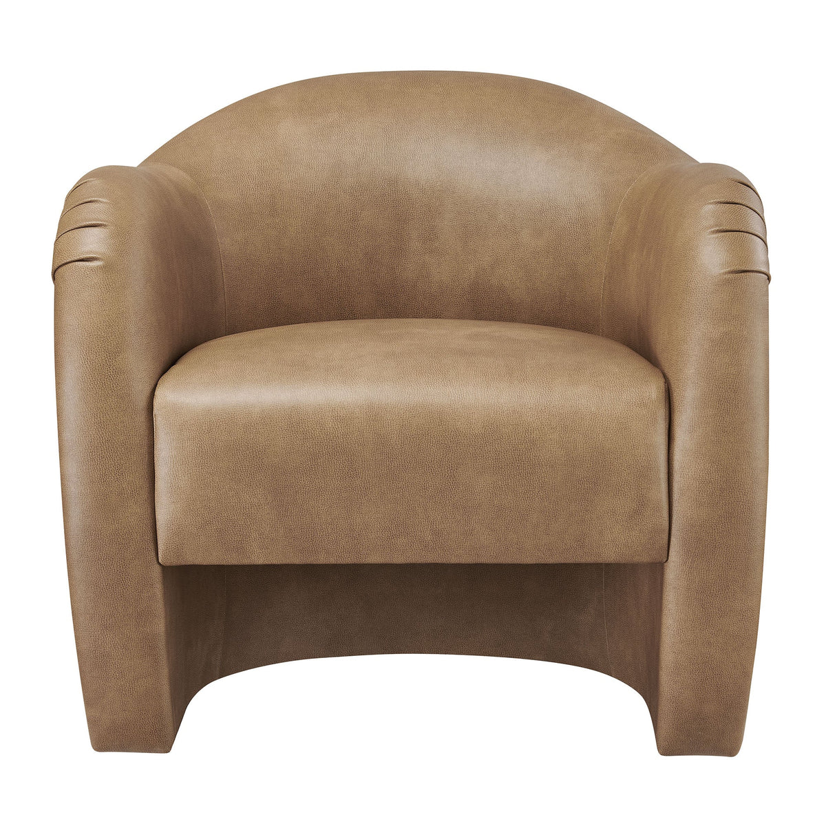 Compose Barrel Vegan Leather Accent Chair by Modway