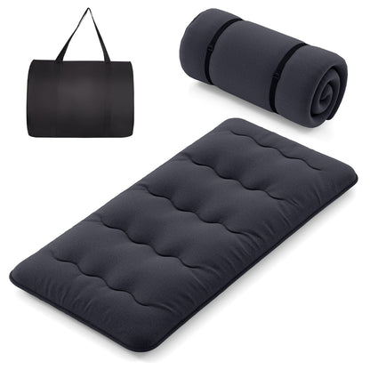 Futon Mattress with Washable Cover and Foldable Mat