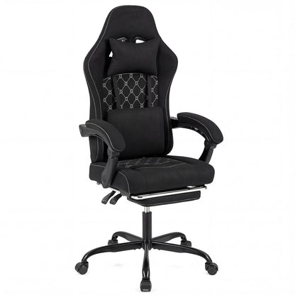 Gaming Chair Height Adjustable Computer Chair with Headrest Video Game Chair