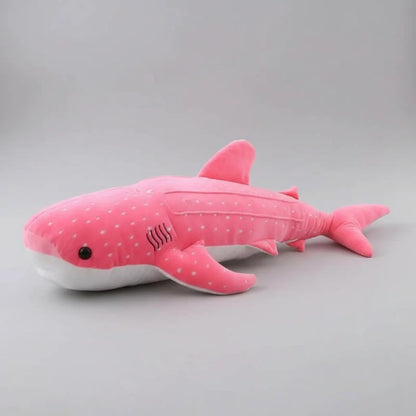 Giant Shark Plush Pillow – Soft Blue Whale Stuffed Animal Toy