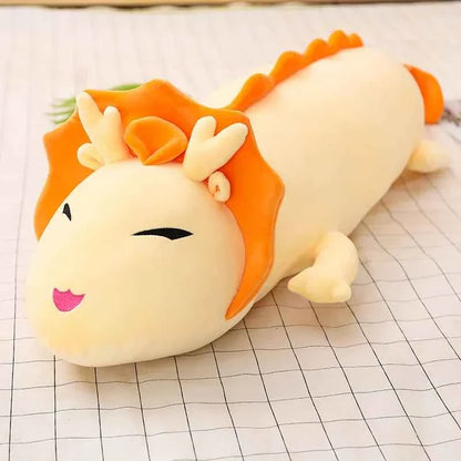 Giant Dragon Plush Pillow – Long Dragon Body Pillow 35.4"–59.1"