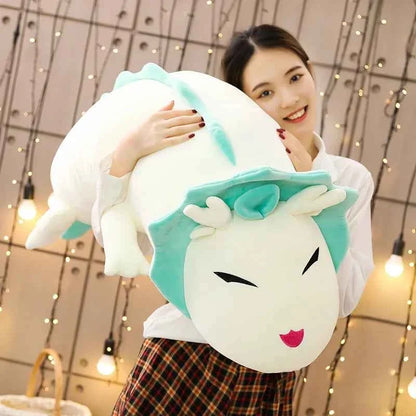 Giant Dragon Plush Pillow – Long Dragon Body Pillow 35.4"–59.1"