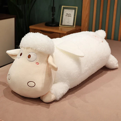 Angel Wing Lamb Plush Toy – Cute Sheep Stuffed Animal Body Pillow