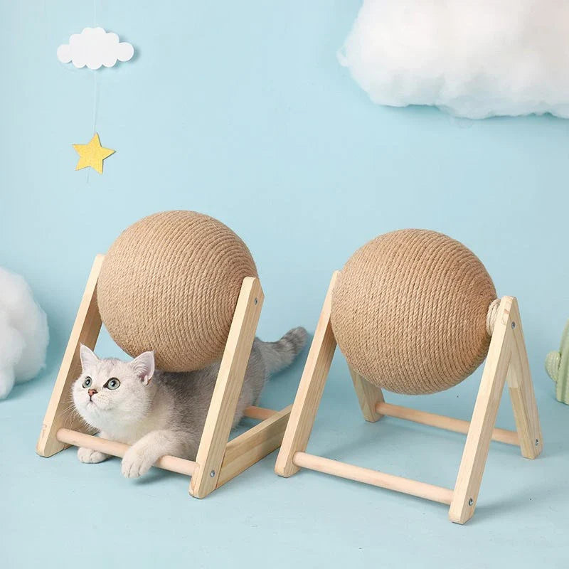 Cat Scratching Ball Toy  Board Grinding Paws Toys