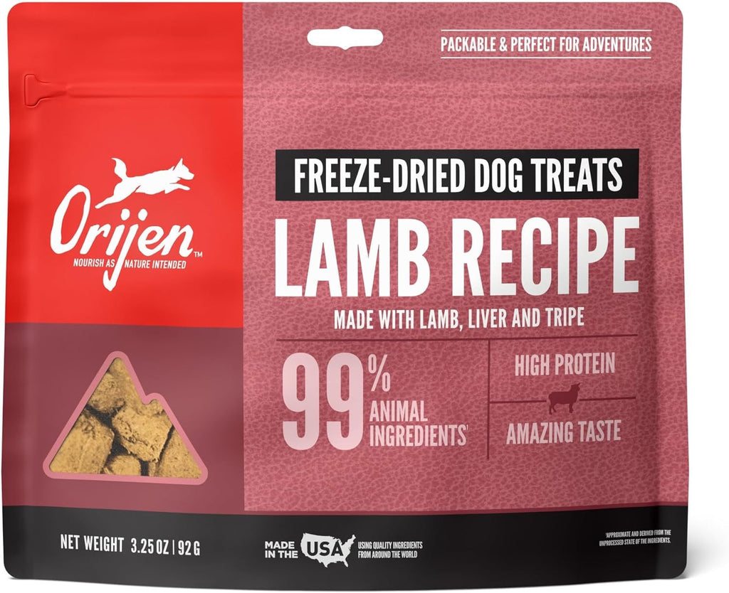 Orijen Lamb Freeze Dried Dog Treats (3.25oz)