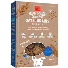 Wagmore Oats & Grains Bacon, Cheese & Apple Crunchy Biscuits Dog Treats (16oz)