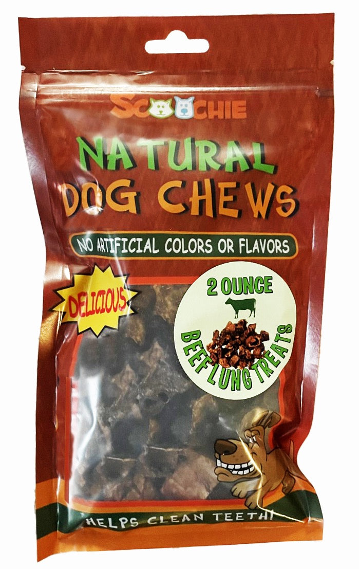 Scoochie Beef Lung (2oz)