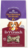 Old Mother Hubbard Liv'R'Crunch Mini Crunchy Dog Treats (20oz)