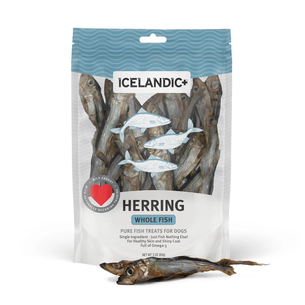 Icelandic Herring Whole Fish Dog Treats (3oz)