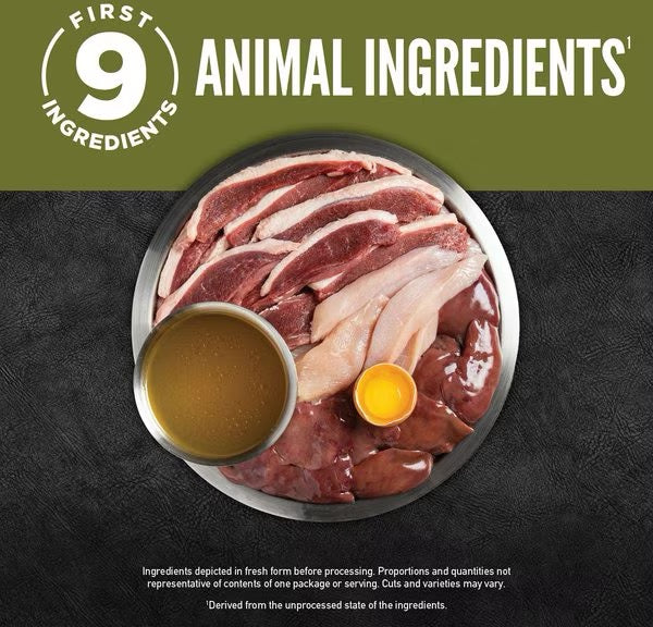 Orijen Grain Free Chunks & Shreds, Duck & Liver Wet Cat Food (3oz)