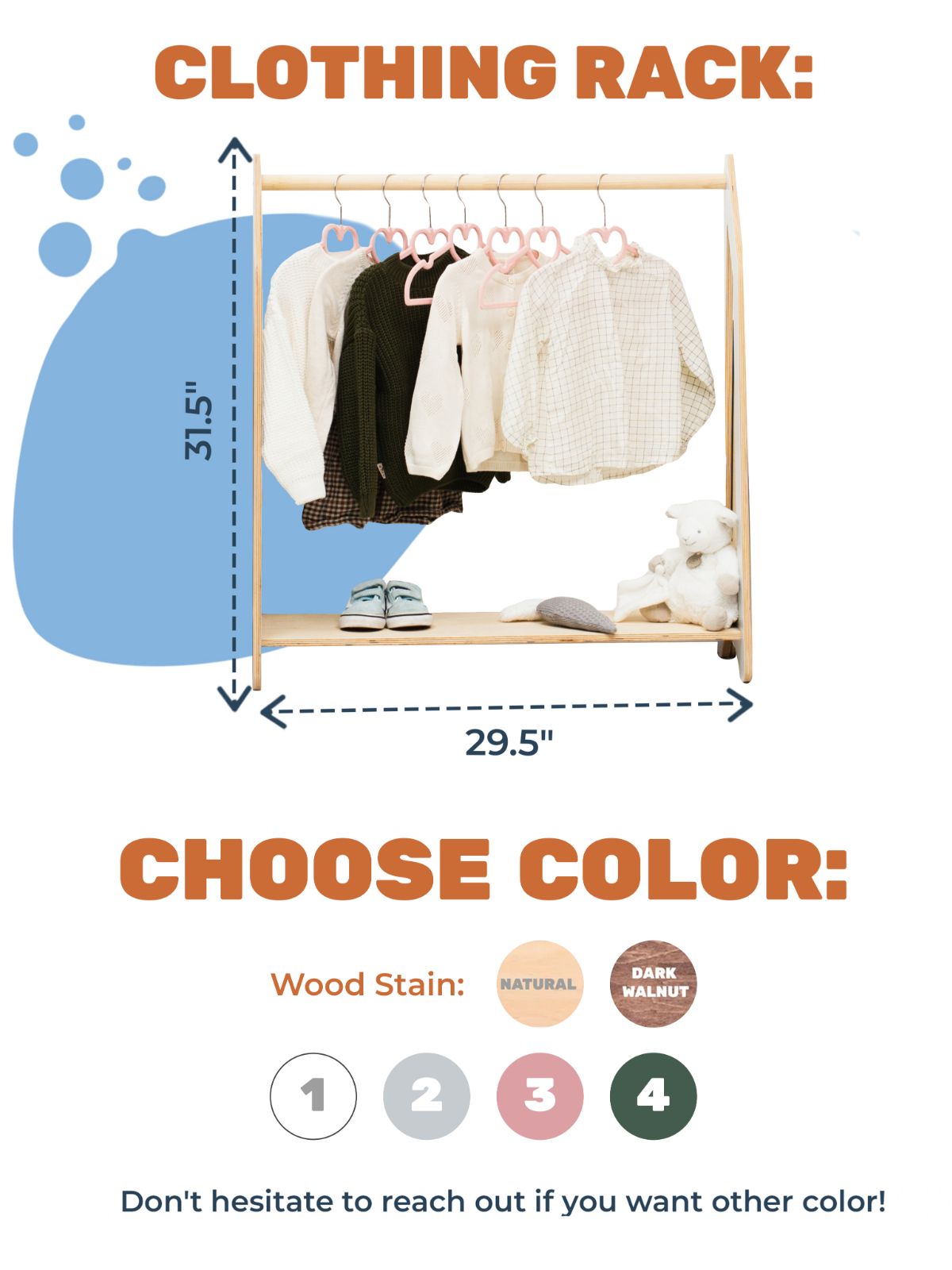 Kids Clothing Rack