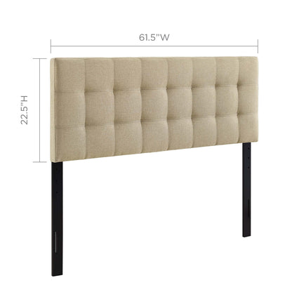 Lily Upholstered Fabric Queen Headboard by Modway