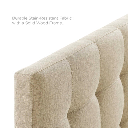 Lily Upholstered Fabric Queen Headboard by Modway