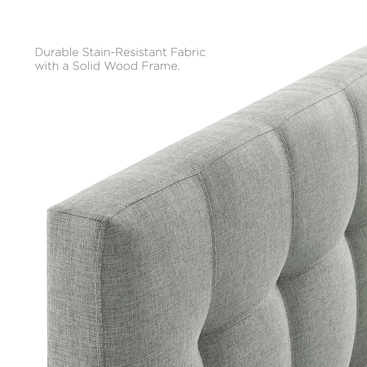 Lily Upholstered Fabric Queen Headboard by Modway