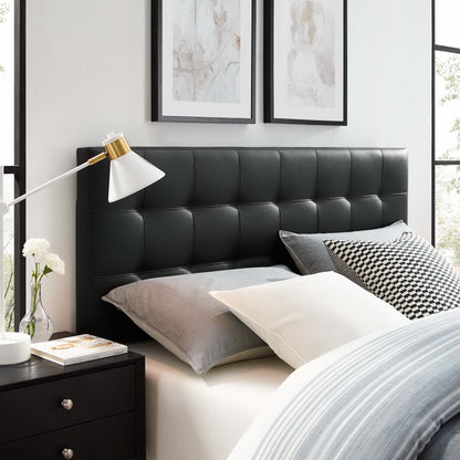Lily Upholstered Vinyl Queen Headboard by Modway