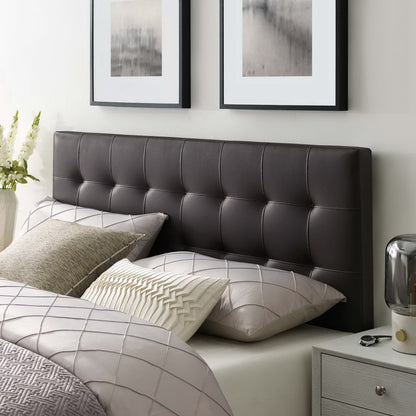 Lily Upholstered Vinyl King Headboard by Modway