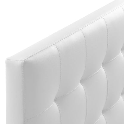 Lily Upholstered Vinyl Full Headboard by Modway