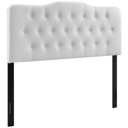 Annabel Upholstered Vinyl Queen Headboard by Modway
