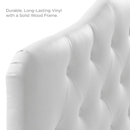 Annabel Upholstered Vinyl Queen Headboard by Modway