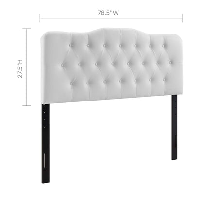 Annabel Upholstered Vinyl King Headboard by Modway