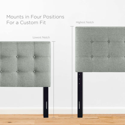 Emily Upholstered Fabric Full Headboard by Modway