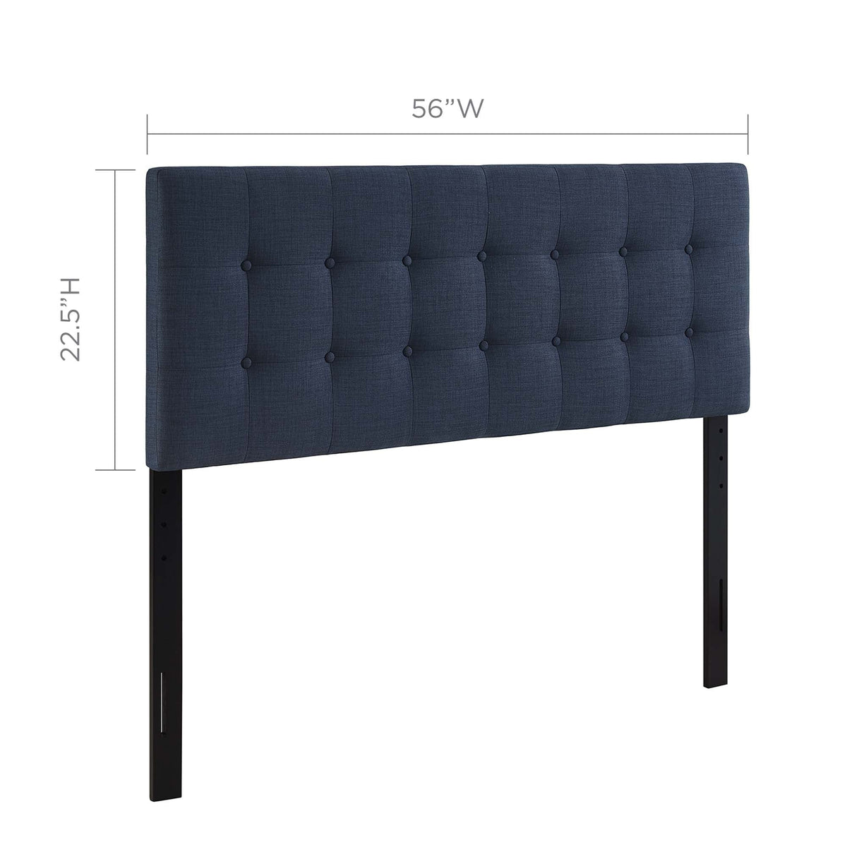 Emily Upholstered Fabric Full Headboard by Modway
