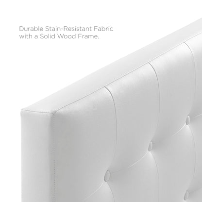 Emily Upholstered Vinyl Full Headboard by Modway