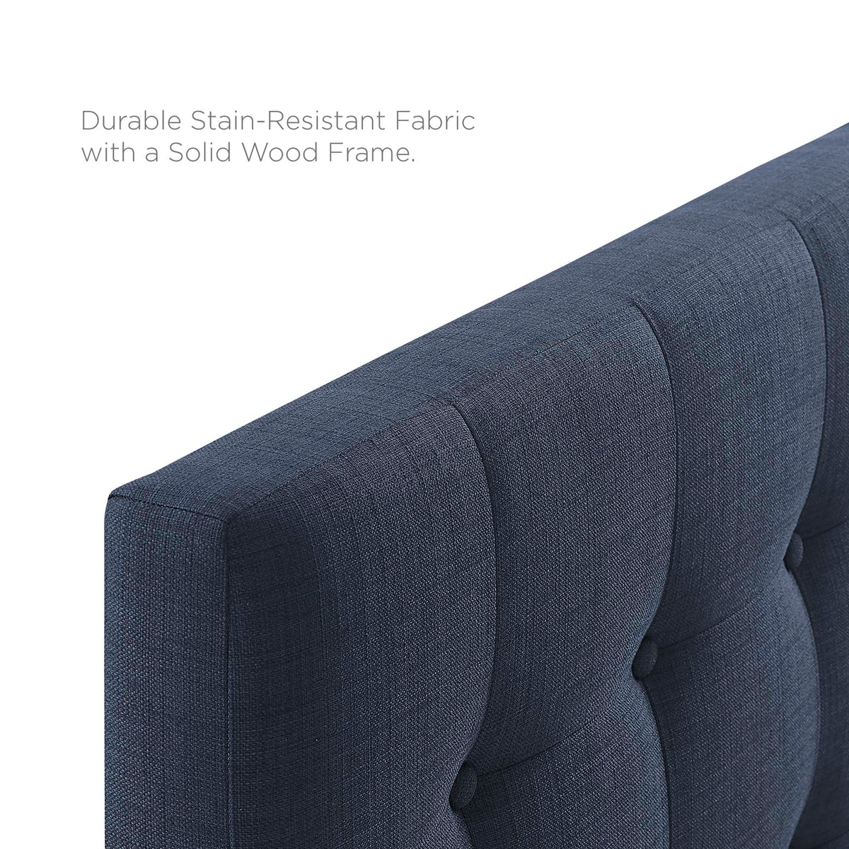 Emily Upholstered Fabric King Headboard by Modway