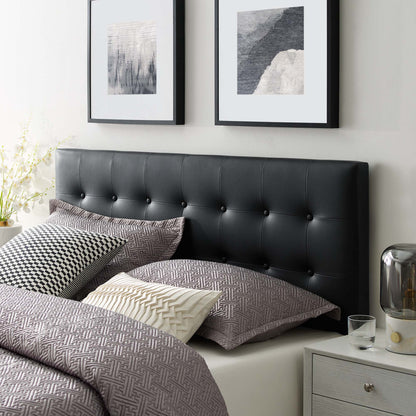 Emily Upholstered Vinyl King Headboard by Modway