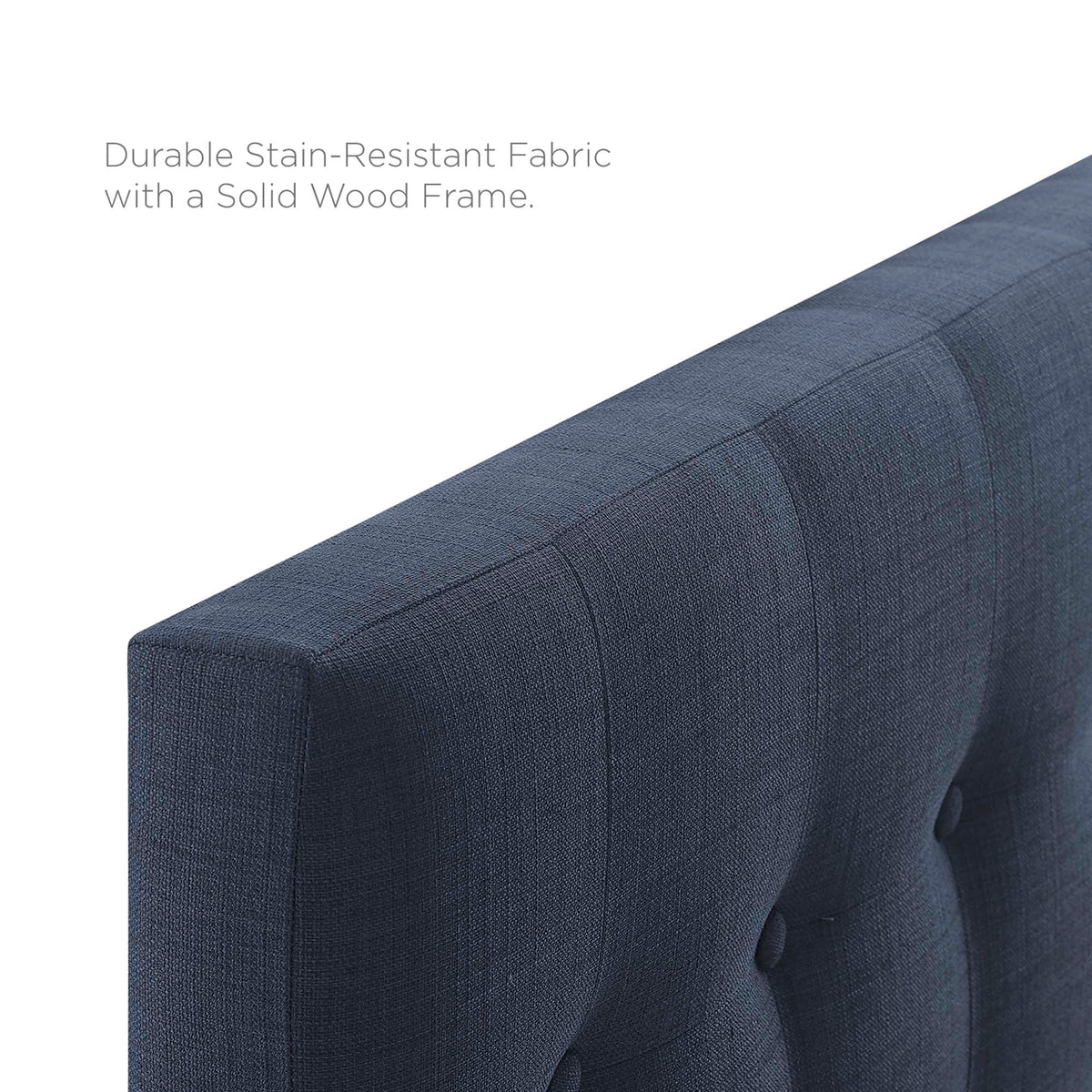 Emily Upholstered Fabric Twin Headboard by Modway