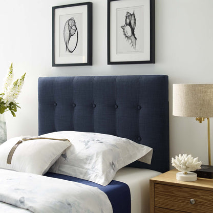 Emily Upholstered Fabric Twin Headboard by Modway