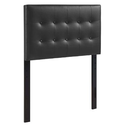 Emily Upholstered Vinyl Twin Headboard by Modway