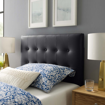 Emily Upholstered Vinyl Twin Headboard by Modway