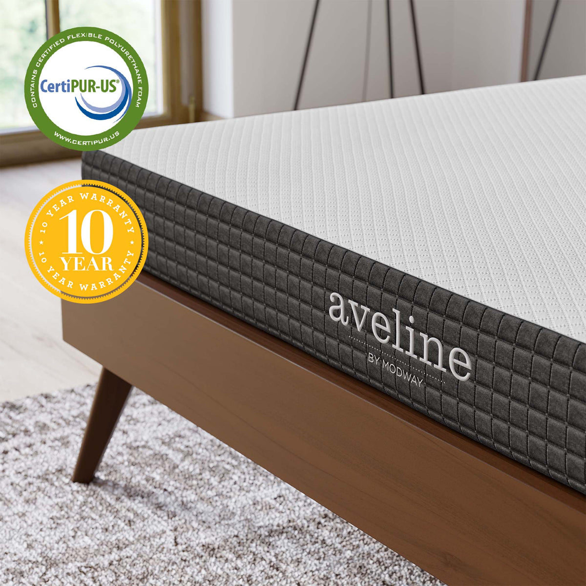 Aveline 6" King Mattress by Modway