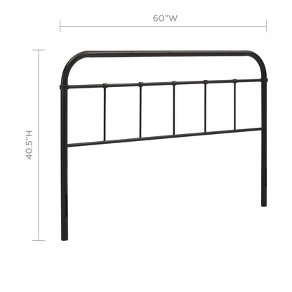 Serena Queen Steel Headboard by Modway