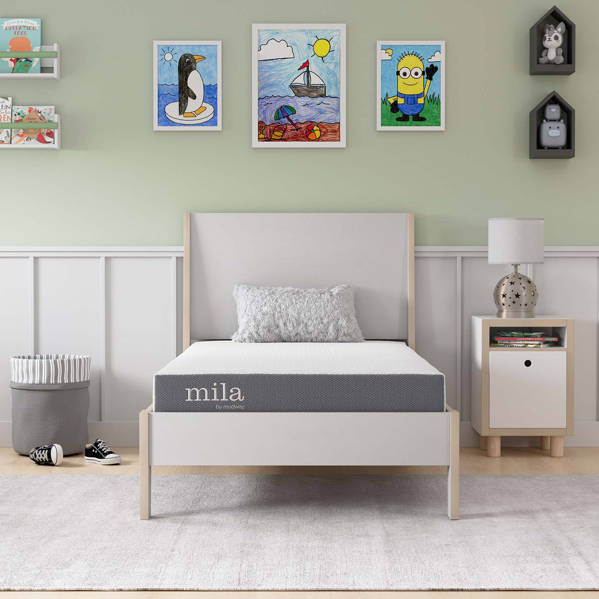 Mila 6" Twin Mattress by Modway