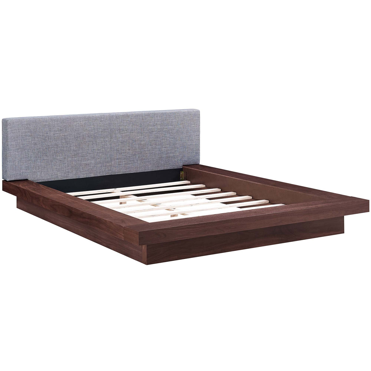 Freja Fabric Queen Platform Bed by Modway