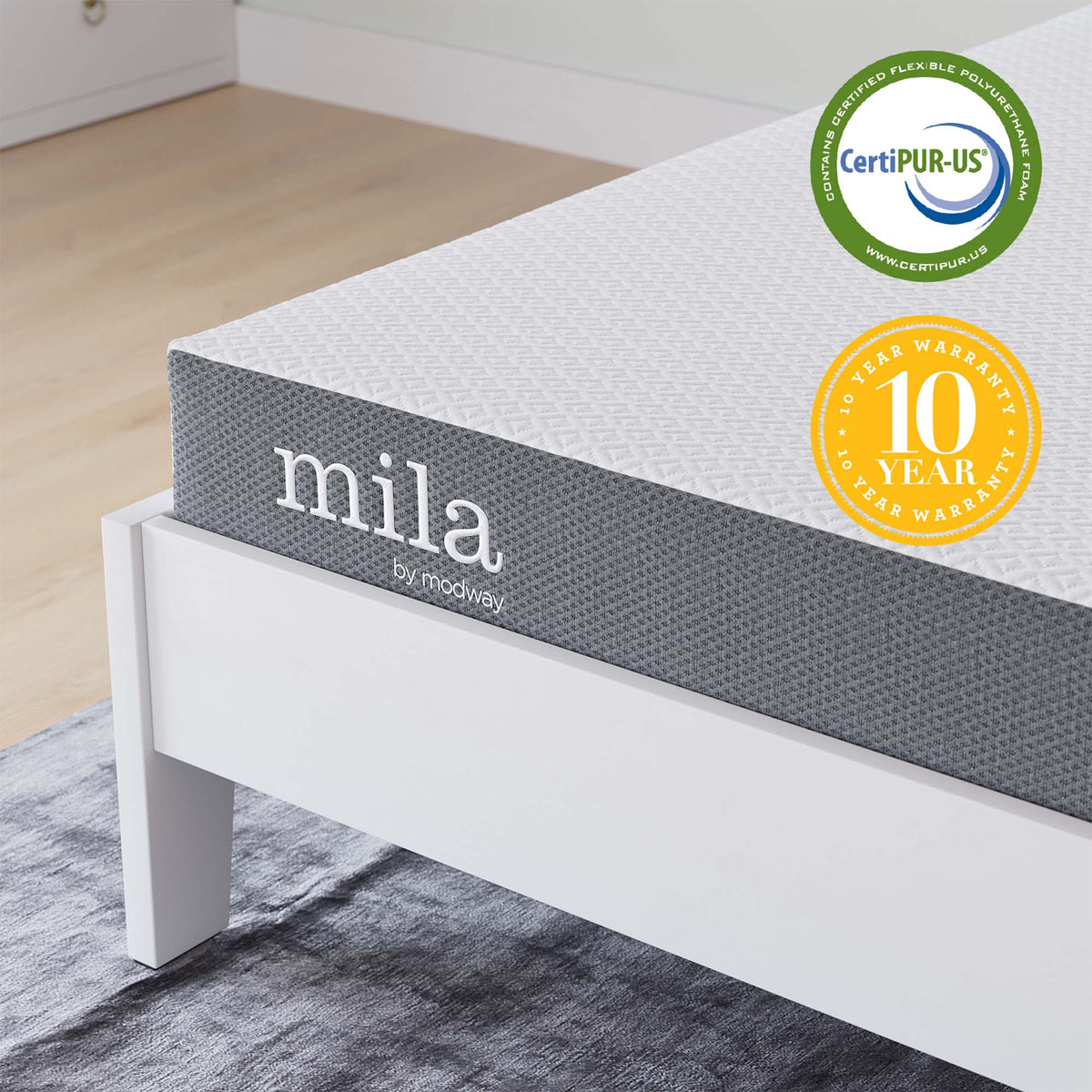 Mila 6" Full XL Mattress by Modway