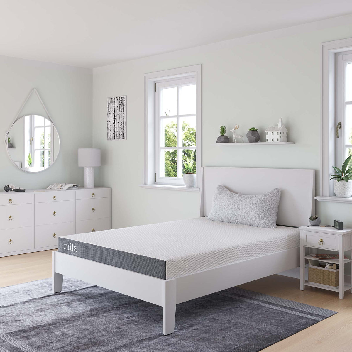 Mila 6" Full XL Mattress by Modway