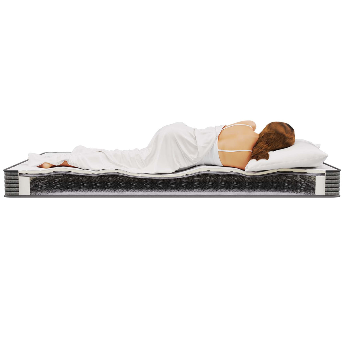 Kate 6" King Mattress by Modway