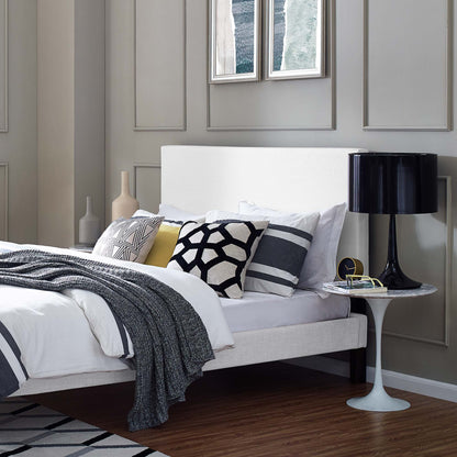 Taylor Upholstered Linen Fabric Full / Queen Headboard by Modway
