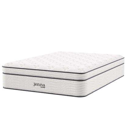 Jenna 14" Innerspring and Foam Full Mattress by Modway