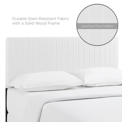 Keira Faux Leather Full/Queen Headboard by Modway