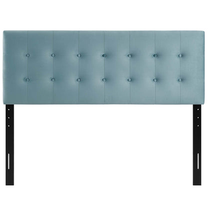 Emily Biscuit Tufted Performance Velvet King Headboard by Modway