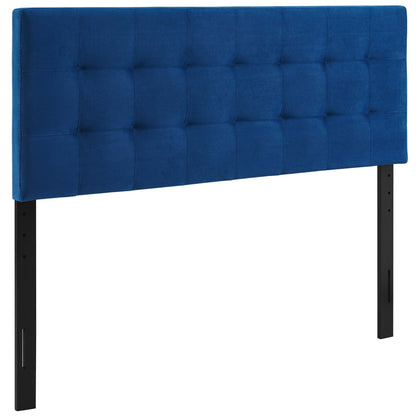 Lily Biscuit Tufted Performance Velvet Queen Headboard by Modway