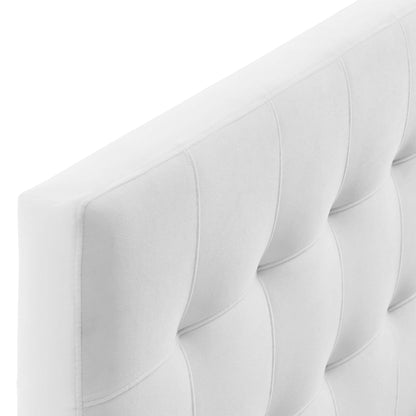Lily Biscuit Tufted Performance Velvet Queen Headboard by Modway