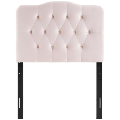 Annabel Diamond Tufted Performance Velvet Twin Headboard by Modway